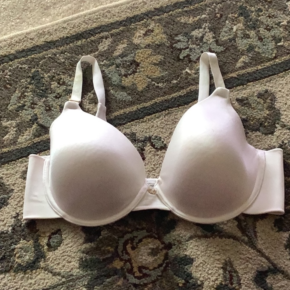 Vanity Fair brassiere  underwires white thick wing coverage size 38C gre…